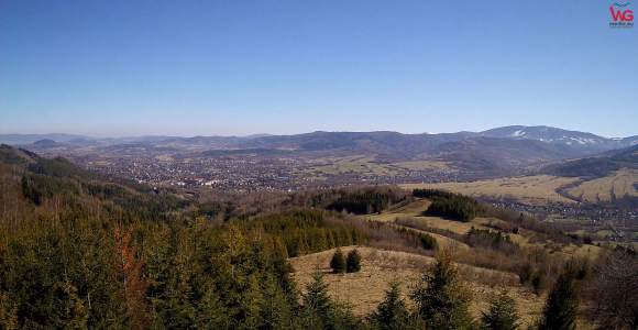 Widok na Gminę Węgierska Górka