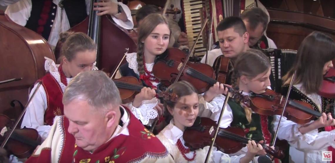 Pasterka w Żabnicy.